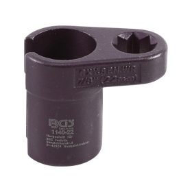 Lambdaszonda kiszerelő 22 mm eltolt 1/2" - BGS
