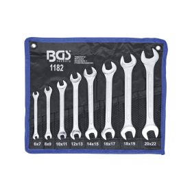 Villás-villáskulcs készlet 8 db-os 6-22 mm - BGS
