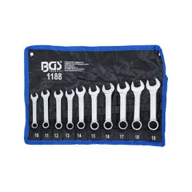 Csillag-villáskulcs készlet marok kivitel 10 db-os - BGS