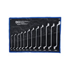   Csillag-csillagkulcs készlet hajlított 12 db-os 6-32 mm - BGS