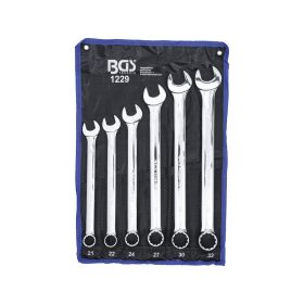   Csillag-villáskulcs készlet Extra Hosszú kivitel 6 db-os 21-32 mm - BGS
