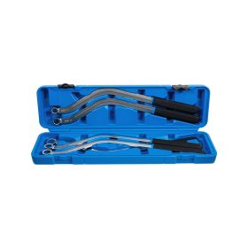   Hajlított ékszíj feszítő kulcs készlet 13-19mm 5 részes - BGS