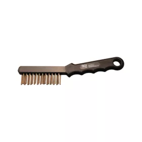 Drótkefe Féknyereg tisztító kefe - acél - 220 mm - BGS