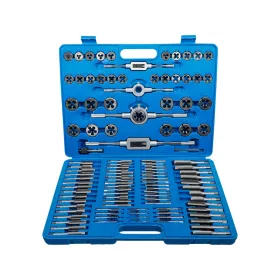   Menetfúró és menetmetsző készlet metrikus M2-M18 - 110 db-os - BGS