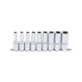   Dugókulcs - crowafej készlet 1/2" belső torx E10-E24 hosszított 9 db-os - BGS