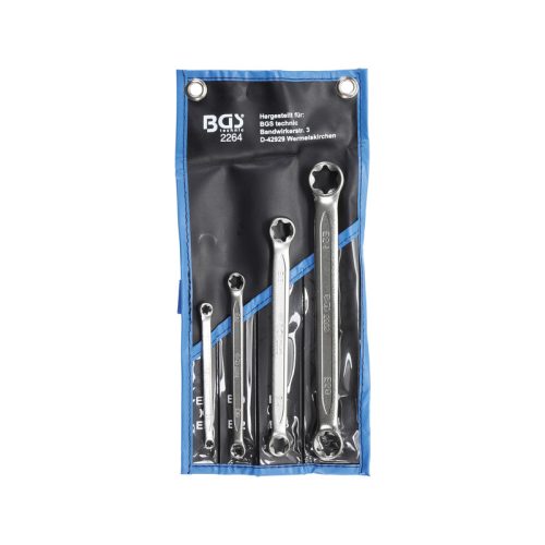 BGS E-torx csillagkulcs készlet 4 részes