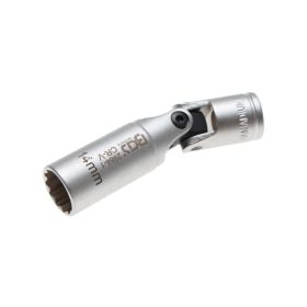 Csuklós gyertyakulcs 14mm - BGS