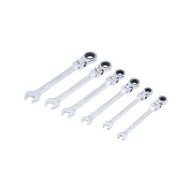   Csillag-villás racsnis csuklós készlet COLOS 1/4" - 9/16" 6 db-os készlet - BGS