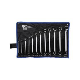   Csillag-csillagkulcs készlet hajlított 12 db-os 6-32 mm - BGS