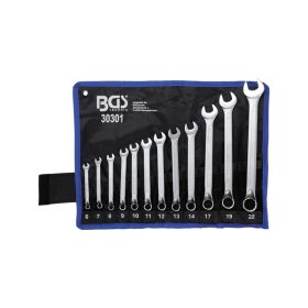   Csillag villáskulcs készlet hajlított 6-22mm 12 részes - BGS