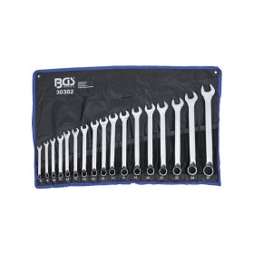   Csillag villáskulcs készlet hajlított 8-27mm 17 részes - BGS