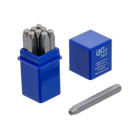 Beütő készlet SZÁM 3 mm-es - BGS