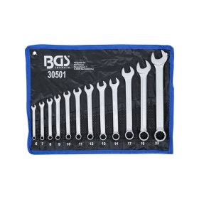 Csillag villáskulcs készlet 6-22mm 12 részes - BGS