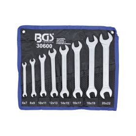 Villás-villáskulcs készlet 8 db-os 6-22 mm - BGS