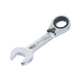 Csillag-villás racsnis rövid, irányváltós 18 mm - BGS