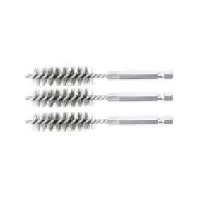 Acélkefe készlet 13mm 1/4" 3 részes - BGS