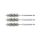 BGS Acélkefe készlet 13mm 1/4" 3 részes