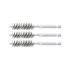   Motor-hengerfej furat tisztító kefe 14 mm 3 db-os készlet 1/4" - BGS