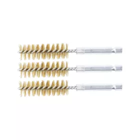 Sárgaréz kefe készlet 15mm 1/4" 3 részes - BGS