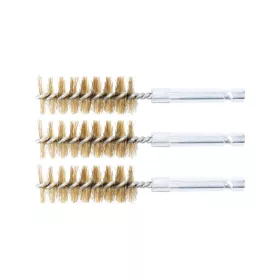 Sárgaréz kefe készlet 18mm 1/4" 3 részes - BGS
