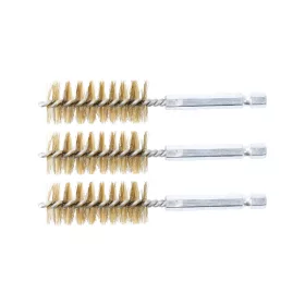Sárgaréz kefe készlet 19mm 1/4" 3 részes - BGS