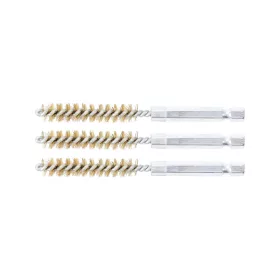 Sárgaréz kefe készlet 9mm 1/4" 3 részes - BGS