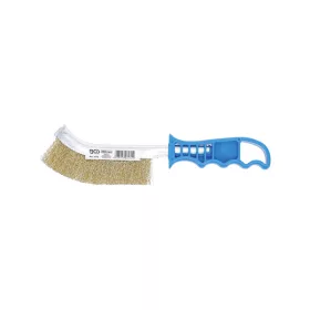   Drótkefe Féknyereg tisztító kefe - sárgaréz bevonattal 260 mm - BGS