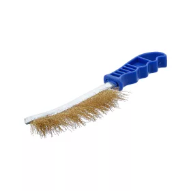   Drótkefe Féknyereg tisztító kefe - sárgaréz anyagból - 260 mm - BGS