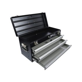   Szerszámos láda 3 fiók + 1 rekesz - Fiók 1/3-os tálcáshoz alkalmas ! - BGS