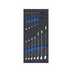   Tálcás csillag villáskulcs készlet 6-22mm 12 részes - BGS