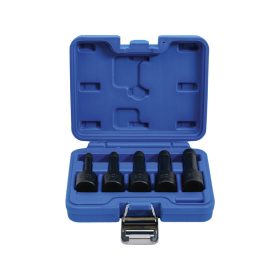   Sérült csavar kiszedő készlet 8-16mm 1/2" 5 részes - BGS
