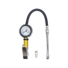   Gumiabroncs nyomásmérő - kerékfúvató hosszú töltőfejjel - BGS