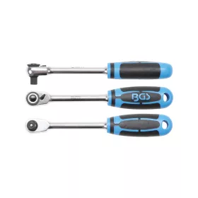   Crowa racsnis kulcs 3/8" 72 fogú, extra karcsú fej - BGS