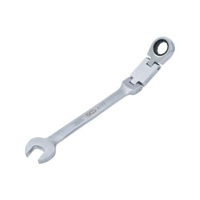 Duplacsuklós racsnis csillag villáskulcs 17mm - BGS