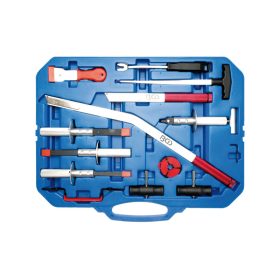 Szélvédőkivágó szerszám készlet 14 db-os - BGS