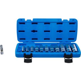   Üzemanyagcső speciális kulcs készlet 3/8" speciális nyitott 8-19 mm - BGS