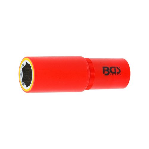 BGS VDE szigetelt hosszú dugókulcs 6 lapú 1/2" 18mm