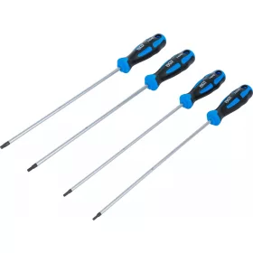   Csavarhúzó készlet extra hosszú 250 mm Torx T15-20-25-30 - BGS
