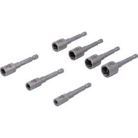   Csavarkiszedő készlet - sérült fejű csavarokhoz hatlap / 1/4" 7 db-os - BGS