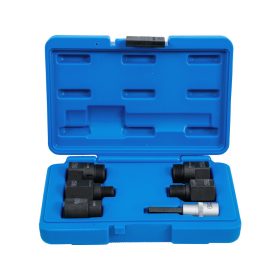   Porlasztó kihúzó csatlakozó adapter készlet5 db+1 db lyukas 10mm-es imbusz - BGS