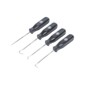   Tömítés kiszedő-kaparó szerelőkampó készlet 4 db-os mini - BGS