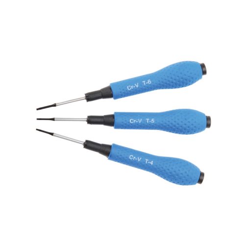 BGS Műszerész torx csavarhúzó készlet T4, T5, T6 3 részes