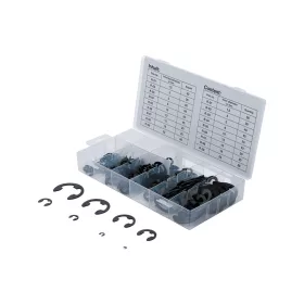 "E" gyűrű biztosító készlet 300 db-os - BGS