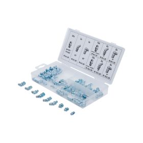   Zsírzógomb készlet 110 db-os M6x1.0 - M8x1.25 - M10x1.5 - BGS