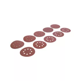   Tépőzáras csiszolópapír excenteres csiszolóhoz Ø125mm K40-180 25 részes - BGS