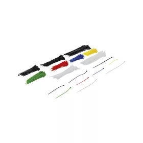   Kábelkötegelő készlet színes 100-150-200mm 450 részes - BGS