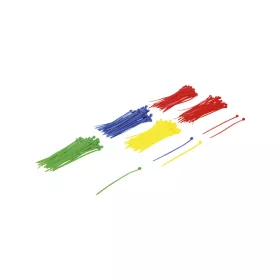 Kábelkötegelő 2,4x100 - Színes - 200 db-os - BGS