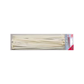 Kábelkötegelő készlet fehér 8,0x400mm 30 részes - BGS