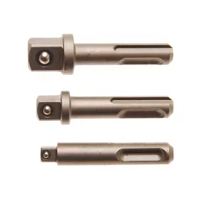   Adapter készlet 3 db-os 1/4"-1/2"-3/8" SDS befogású - BGS