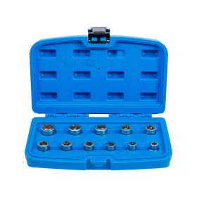   Sérült csavar leszedő készlet 3/8" 8-19mm 11 részes - BGS